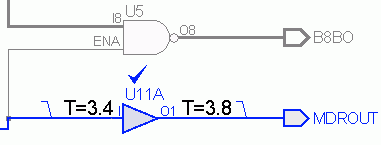 Nlview Schematic Paths with Timing