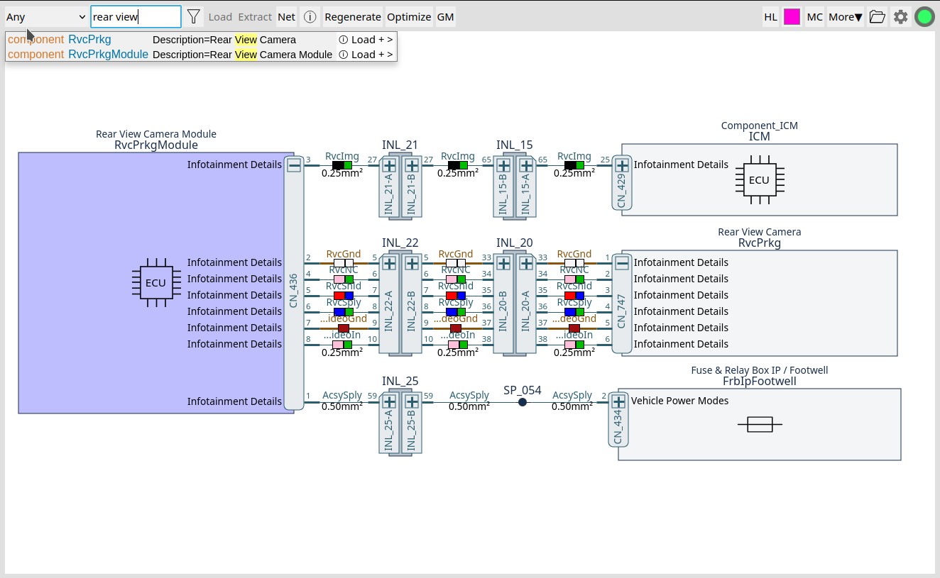 E/E Architecture Visualization Demo