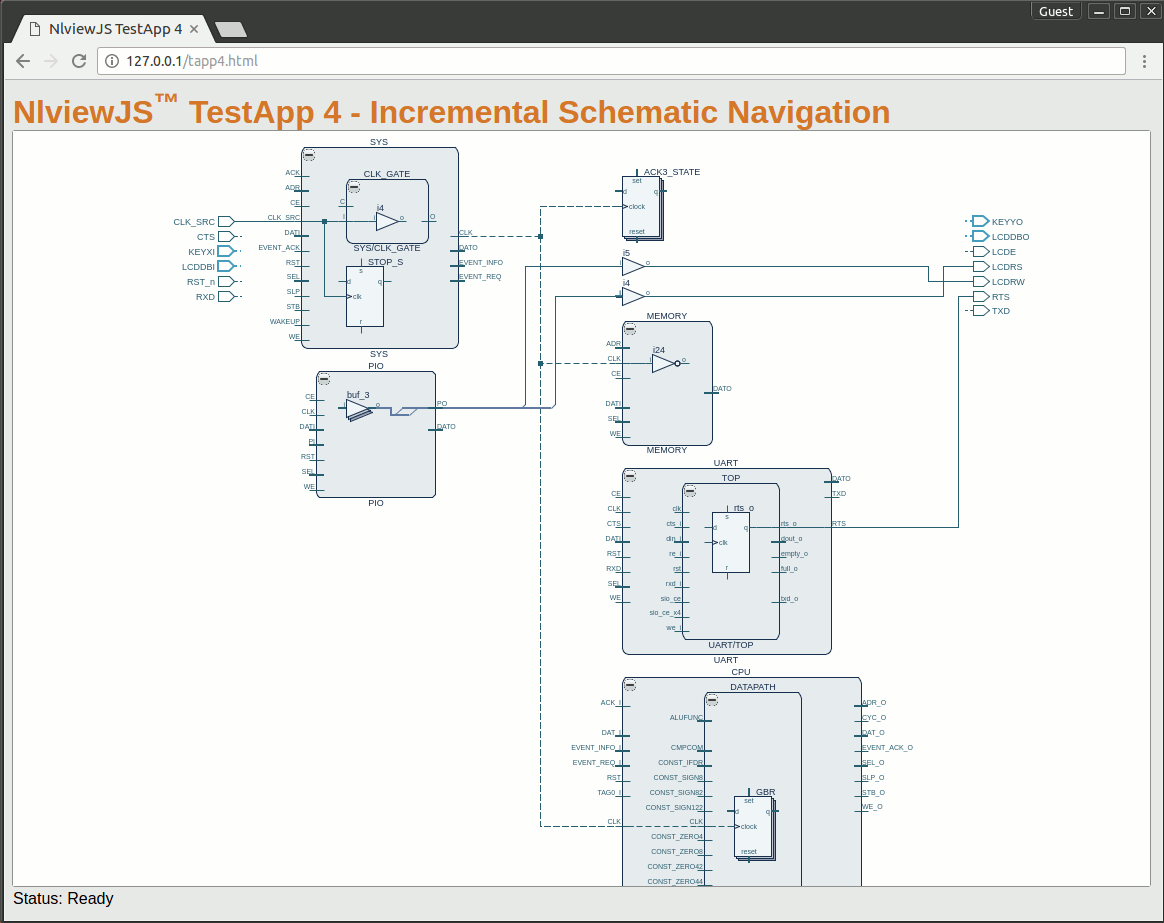 Incremental Navigation Demo