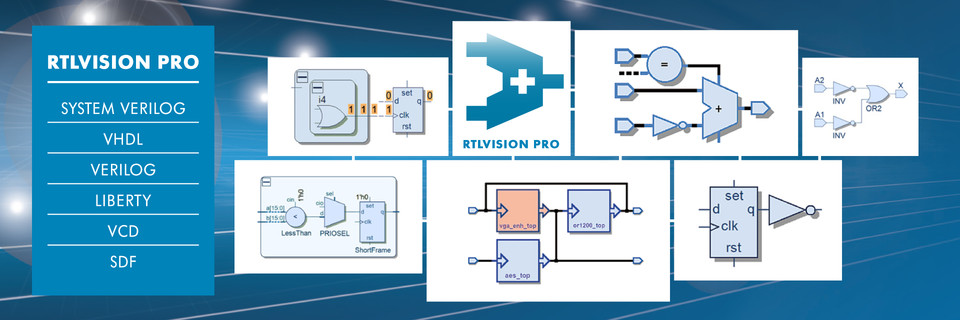 RTLvision PRO: RTL Debugger and Viewer for SystemVerilog, VHDL and Verilog