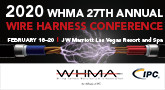 27th Annual Wire Harness Conference, Feb 18-20, 2020